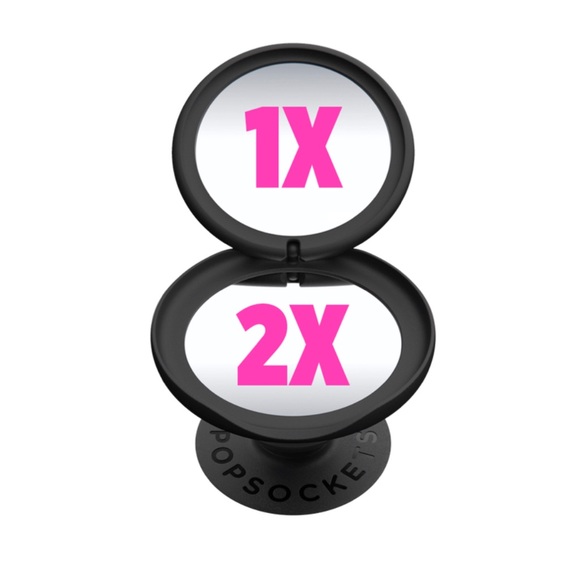 NEW Floral Popsocket Mirror (1x and 2x mag!) - Picture 4 of 5